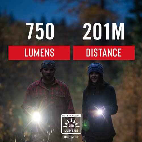 Coast¢ç G55 750 Lumen Focusing LED Flashlight, Batteries Included