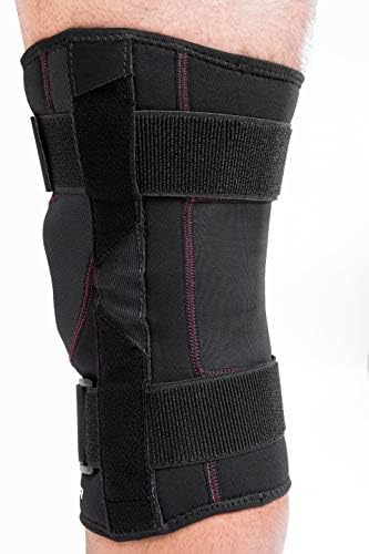 MUELLER Sports Medicine Patella Stabilizer Knee Brace, Knee Pain Relief Support for Men and Women, Ideal for Arthritis, Sprains, Black