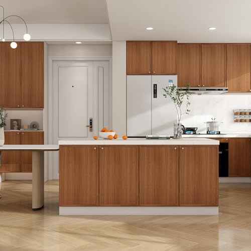 Wood Grain Contact Paper Peel and Stick Textured Wallpaper for Cabinets Drawers Countertop and Furniture Refurbishment Wooden Wall Paper Removable Vinyl Easy to Apply 11.8"x118"