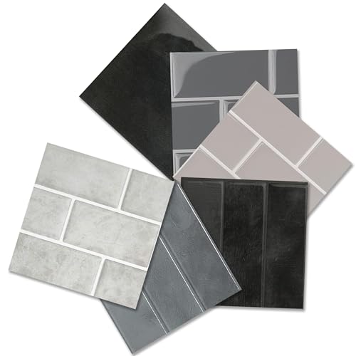Smart Tiles Sample Kit Smart Tiles - Subway Dark Gray