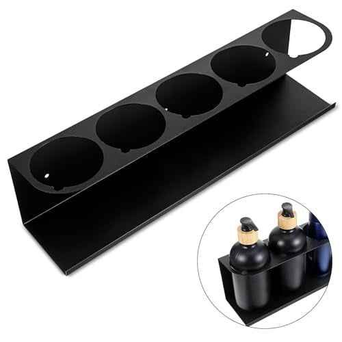 2 Pack Five Cans Wall-Mounted Steel Aerosol Spray Can Holder Rack Organizer for Garage and Workspace