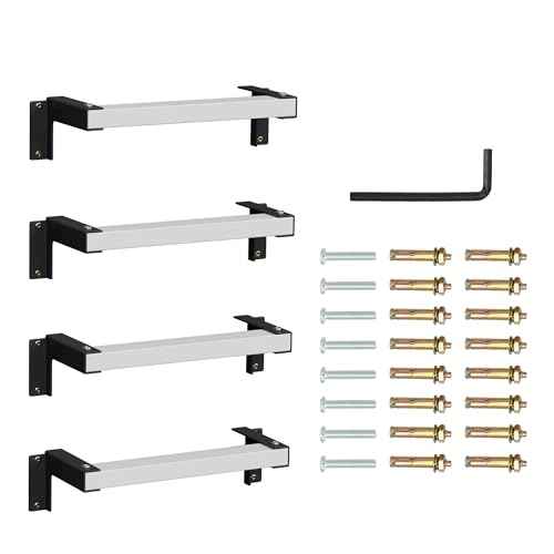 MYOYAY Window Well Ladder 4-Rung Heavy Duty Egress, Adjustable Basement Multi-Purpose Fire Escape Ladder for Home Safety