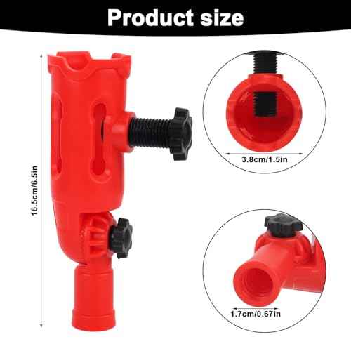 Multi-Angle Paint Brush Extender, Extension Pole Attachments for Paint Brushes and Rollers Edger Painting Tool Adaptor with Rotating Head for High Ceiling Walls Corners