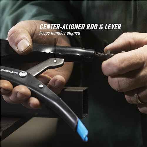 Channellock 103-10 10¡± Combination Long Nose Locking Pliers, Epoxy Resin Coating, Forged Steel, Long Nose for Maximum Clearance in Confined Work Environments