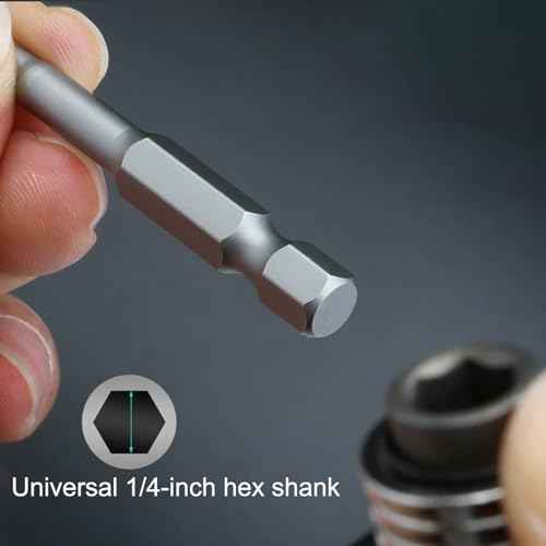 10Pcs Magnetic Torx Head Screw Driver Bits 75mm/3inch Long 1/4inch Hex Shank Security Tamper Proof Magnetic Torx Bit T10