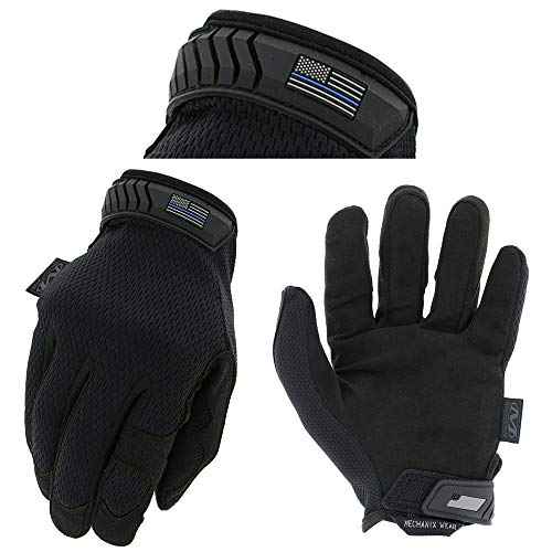 Mechanix Wear - Thin Blue Line Covert Tactical Gloves Medium,Black