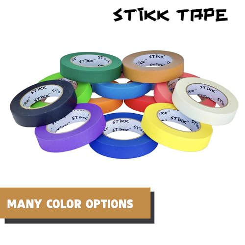 STIKK Painters Tape - 1pk Brown Painter Tape - 2 inch x 60 Yards - Paint Tape for Painting, Edges, Trim, Ceilings - Masking Tape for DIY Paint Projects - Residue-Free Painting Tape