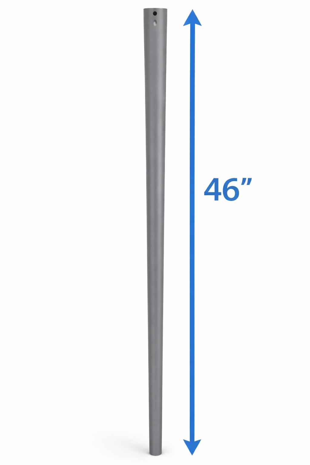 Replacement Vertical Pool Leg / Pole Frame Support Bar Gray Oval Compatible with Bestway Power Steel and Pro Max 18ft x 48in and 16ft x 48in Above Ground Swimming Pools (2 Pack) – Fits 2022+ Models