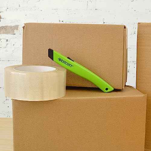 Westcott Box Cutter Safety Ceramic Utility Knife, 2-Pack