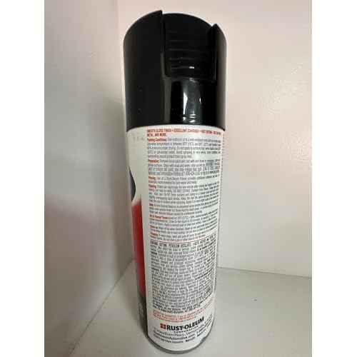 Rust-Oleum Automotive 248643 12-Ounce Acrylic Enamel Spray, Black Gloss