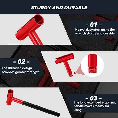 Door Hinge Adjustment Tool Kit, 4 in 1 Hinge Gap Adjusting Wrench Set for Residential and Commercial Multi-Size Door,Hinge Door Gap Adjustment Tool for Round Bolt Hinged Doors