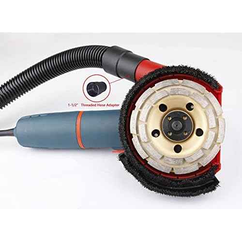 Expert Surface Grinding Dust Shroud for Angle Grinder,Universal 5-Inch Dt1701-125