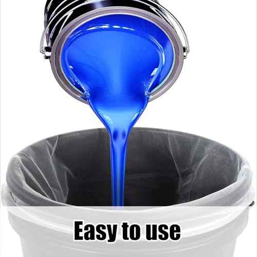 10PCS Paint Strainer Bag, 1 Gallon Paint Filter Bucket with Elastic Opening Drawstring, White Nylon Mesh Filter Fine Mesh Bag for Paint Gardening