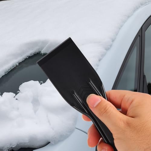 10pcs Plastic Putty Knife, Black Flexible Putty Scraper Wall Scraper Accessory for Repair Spackling Patching Plastering and Painting