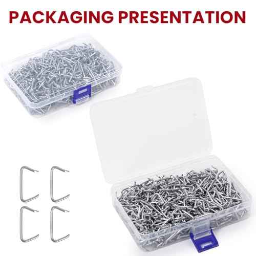 470Pcs Hog Rings, 3/4" Galvanized Hog Rings Upholstery, Hog Ring kit, Hog Ring for Furniture Upholstery, Auto Upholstery, Animal Pet Cages, Sausage Casings, Fencing