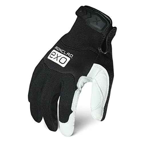 Ironclad mens X-large EXO PRO LEATHER WHITE , White Goatskin, WHITE GOATSKIN US