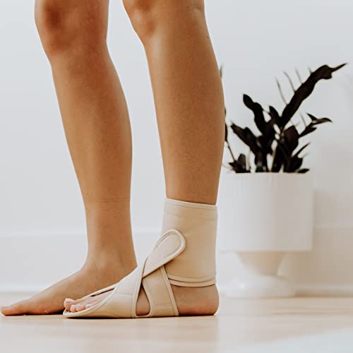 AFO Foot Drop Brace - Drop Foot Brace for Walking- AFO - Unisex (Right - One Size)