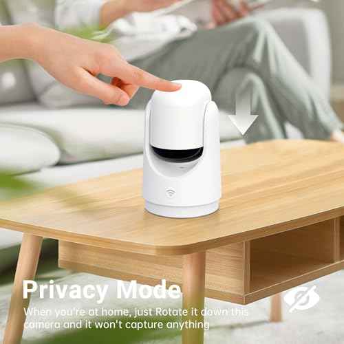 Security Camera Indoor Cam-2K 360¡Æ WiFi Cameras for Home Security,Pan & Tilt,Pet/Dog/Baby Camera with Phone app,2-Way Audio,Night Vision,24/7 Cloud & Micro SD Card Storage 2 Pack