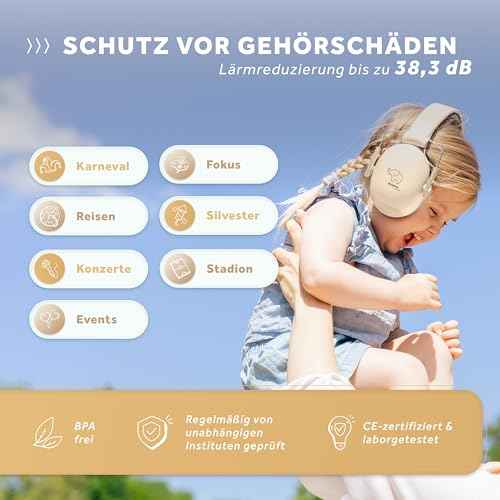 Schallwerk ¢ç Noise Protection Headphones for Kids ? Ear Protection for Kids, Toddlers, and Babies