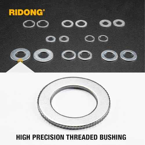 Saw Blade Bushing Set Saw Blade Adapter Ring, Reduction Ring Combo, 30mm-5/8'', 20mm-5/8'', 7/8''-5/8'', 20mm-1/2'', 1''-5/8'', 20mm-10mm, 5/8''-3/8'', 5/8''-1/2'', Pack of 16