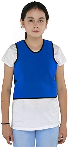 TOPARCHERY Sensory Compression Vest Sensory Processing Disorder Vest Deep Pressure Comfort for Autism Hyperactivity Mood Processing Disorders (Small 14” x 24”)
