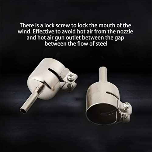 8Pcs/Set Heat Gun Nozzles Kits Mouth Tips Hot Air Soldering Station Repair Tools£¨3/4/5/6/7/8/10/12mm)
