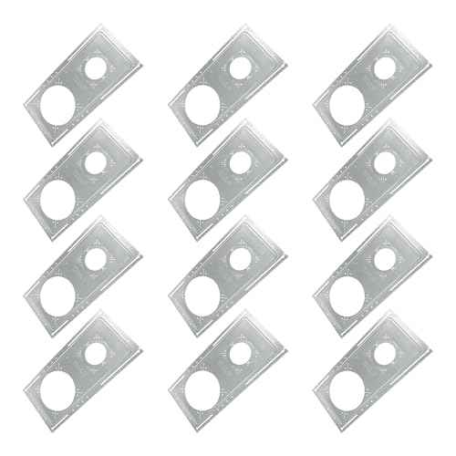 HALO New Construction Rough-in Mounting Smash Plate for 3/4/6 Inch Canless LED Lights, Made of Galvanized Steel, 12-Pack - SP346RS-12PK
