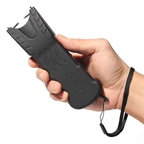 VIPERTEK VTS-979 Stun Gun with Safety Disable Pin LED Flashlight