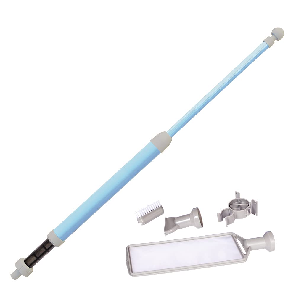 GAME 18615-BB Manual Handheld Spa Vac, Light Blue