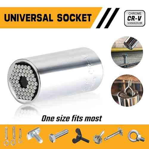 LLNDEI 53PCS Master Bit Socket Set 1/4 3/8 1/2-Inch and External Torx Sockets£¬Dr. 6p |Tamper Proof |E-Torx|Extra Long Spline Tip|Universal Socket,CR-V(T8-T70, TT8-TT70, E4-E24, M8-M14)