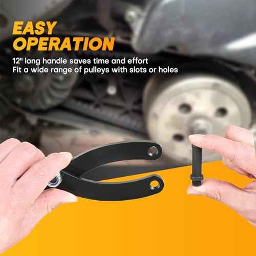 Variable Pin Spanner Wrench | 15 Pack Adjustable Cylinder Spanner Wrench Set with Pins 1/2" Drive Ratchet Fan Clutch Pully Holder Wrench Kit 1-1/4 Inches to 5 Inches