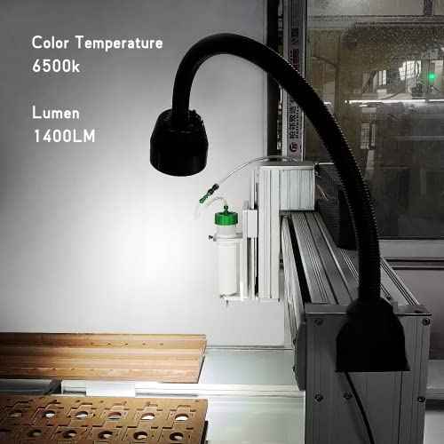 Led Machine Light Lathe Lights, Flexible Work Shop Light IP66 Waterproof 1400 Lumens 110V-220V
