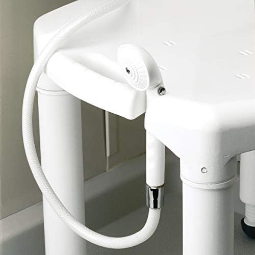 Carex Universal Bath Seat and Shower Chair, Heavy Duty Shower Bench for Bathtub, Safety Bath Seat Stool for Seniors and Disabled, Supports up to 400 lbs, Adjustable Height Shower Bench for Inside Tub