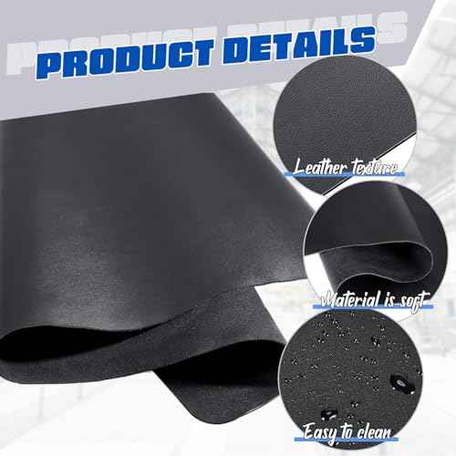 2 Pcs Work Bench Mat Top 24 x 48 Inches, PU Leather Workbench Pad Topper, Cuttable, Easy to Clean, Scratch Resistant, Protects Work Bench Tabletop Countertop
