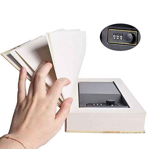 EIOUMAX Real Pages Diversion Book Safe with Combination Lock,Hollowed Out Book Anti-Theft Safe -Alice in Wonderland£¨Full Size£©