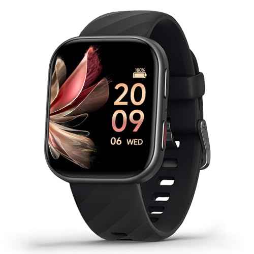 FITVII Health & Fitness Tracker (Answer/Make Calls), Smart Watch with 24/7 Heart Rate and Blood Pressure, Sleep Tracking, Blood Oxygen Monitor, 120+ Sport Modes Activity Tracker for Women Men