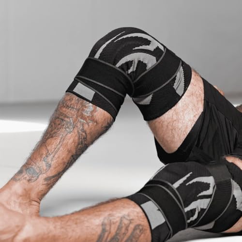 Anaconda Knee Brace, Knee Compression Sleeve, Breathable Knee Support with Side Stabilizers, Knee Brace for Meniscus Tear, Sleeves for Working, Running, Weightlifting, Women and Men