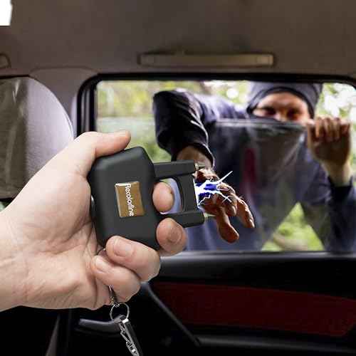 Stun Gun with Safety Switch for Men for Women Self Defense,Rechargeable Stun Guns