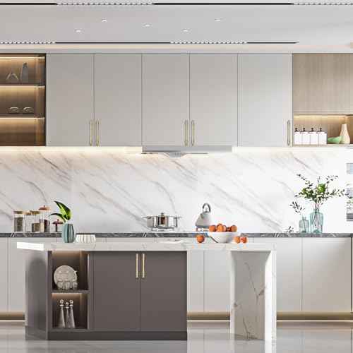 Asidrama 10 Pack 5 Inch(128mm) Brushed Gold Kitchen Cabinet Handles, Cabinet Pulls Kitchen Cabinet Hardware for Cupboard Drawer Pulls