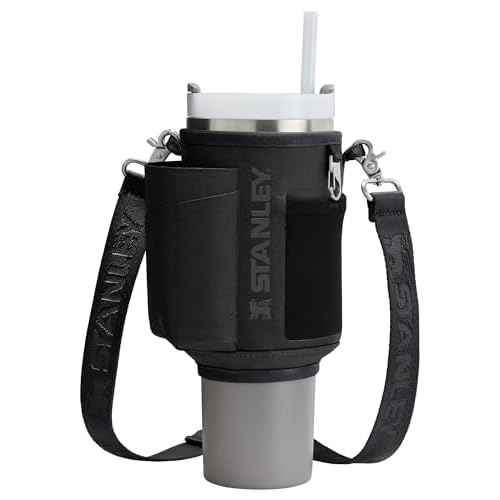 STANLEY All Day Quencher Carry All for 40 oz Tumbler with Handle | Crossbody Bag with Phone Holder Pocket, Card Sleeve & Detachable Strap | Water Bottle Carrier Bag | BPA-Free |