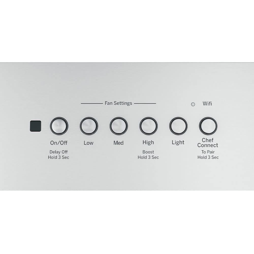GE 36” Smart Designer Custom Insert w/Dimmable LED Lighting