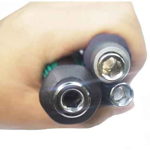 3-Piece 1/4 Hex Screwdriver Bit Holder Handle Set with Quick Change, Magnetic, and Direct Insertion Handles