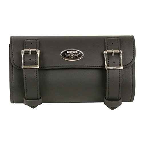 Milwaukee Performance SH49703 Black Large Double Buckle PVC Tool Bag with Quick Release - One Size