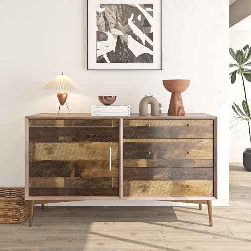 FunStick Brown Wood Contact Paper for Countertops Cabinets Waterproof Wood Wallpaper Peel and Stick Butcher Block Countertop Contact Paper Removable Wooden Grain Wall Paper Vinyl Wrap for Desk 16"x80"