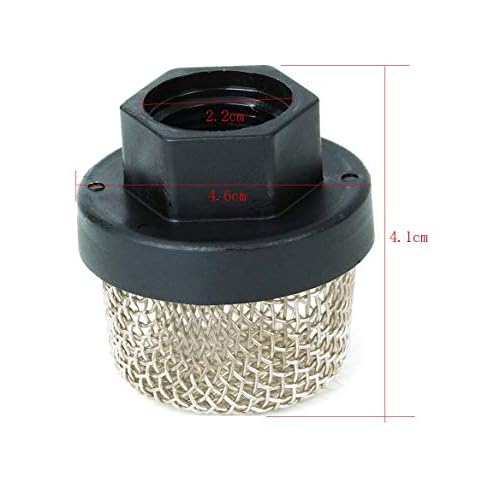 2pcs/Pack 7/8-Inch UNF Inlet Strainer Screen mesh 246385 for 390 Ultra 395 495 Airless Paint Spray Guns, fits for Wagner Spraytech Titan Paint Pumps