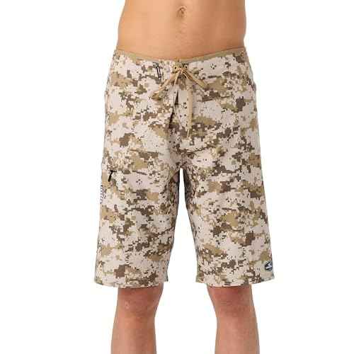 O'NEILL Men's Board Shorts 21 Inch Outseam GI Jack - Quick Dry Board Shorts Men's, Mens Board Shorts for Beach & Surfing