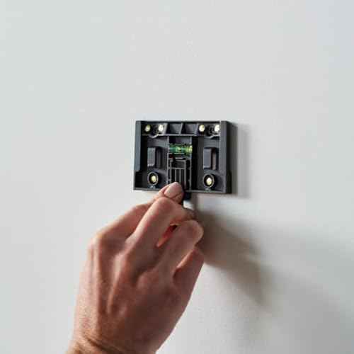 Duck Brand EasyMounts Garage Hooks Heavy Duty Wall Mount Hanging - Black, 2-Pack