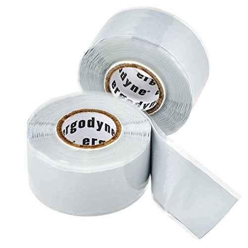 Ergodyne Squids 3755 Self-Adhering Tool Attachment Tape, 12 Feet Roll, Gray