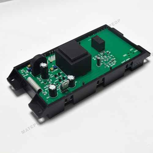 316455520 Gas Range Control Board Clock(Include Overlay), Range Oven Control Board Compatible with Frigidaire 7 Button Control Board Clock