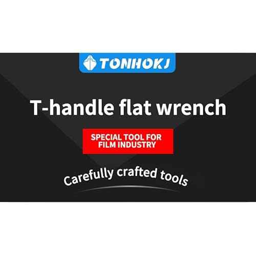 T Handle Flat Head Screwdriver, T Handle Flathead Screw Drivers Assembly Tool for Slotted Screw Used on Quick Release Plate or Camera Tripod Monopod Small Flat Head Screwdriver (Red)